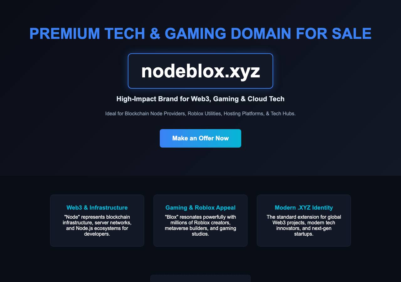 Screenshot of nodeblox.xyz taken by the zone census on 2026-09-22
