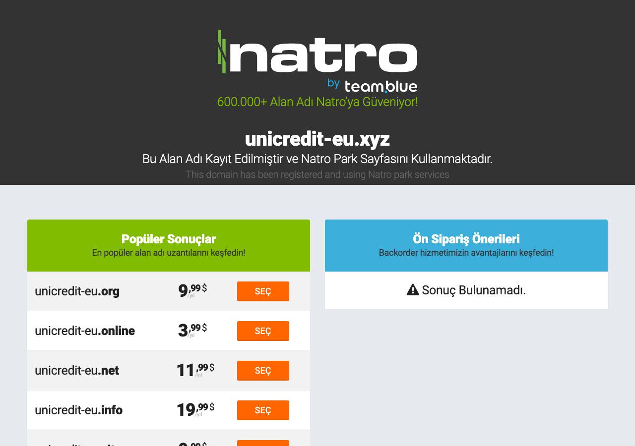 Screenshot of unicredit-eu.xyz taken by the zone census on 2026-09-22