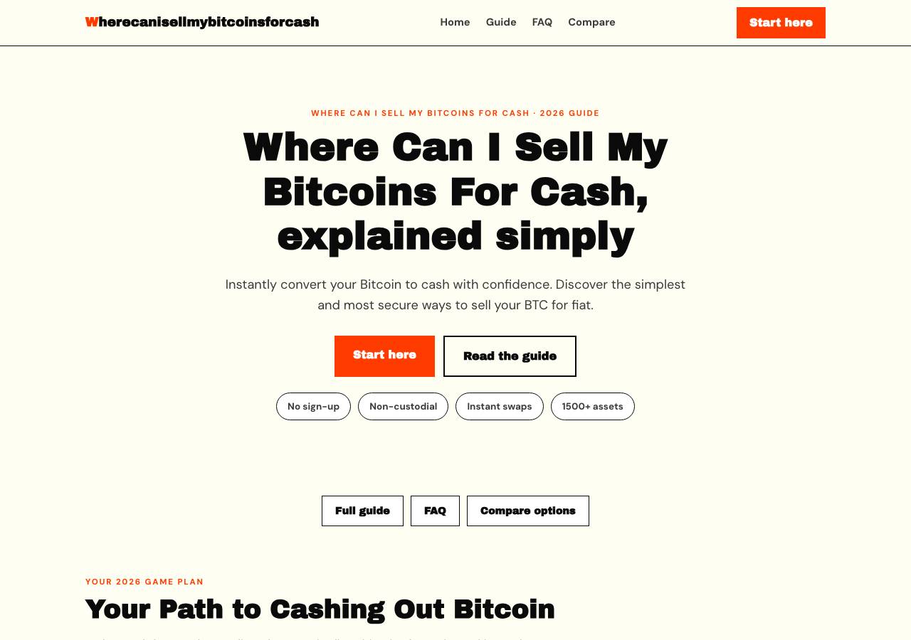 Screenshot of wherecanisellmybitcoinsforcash.xyz taken by the zone census on 2026-09-22