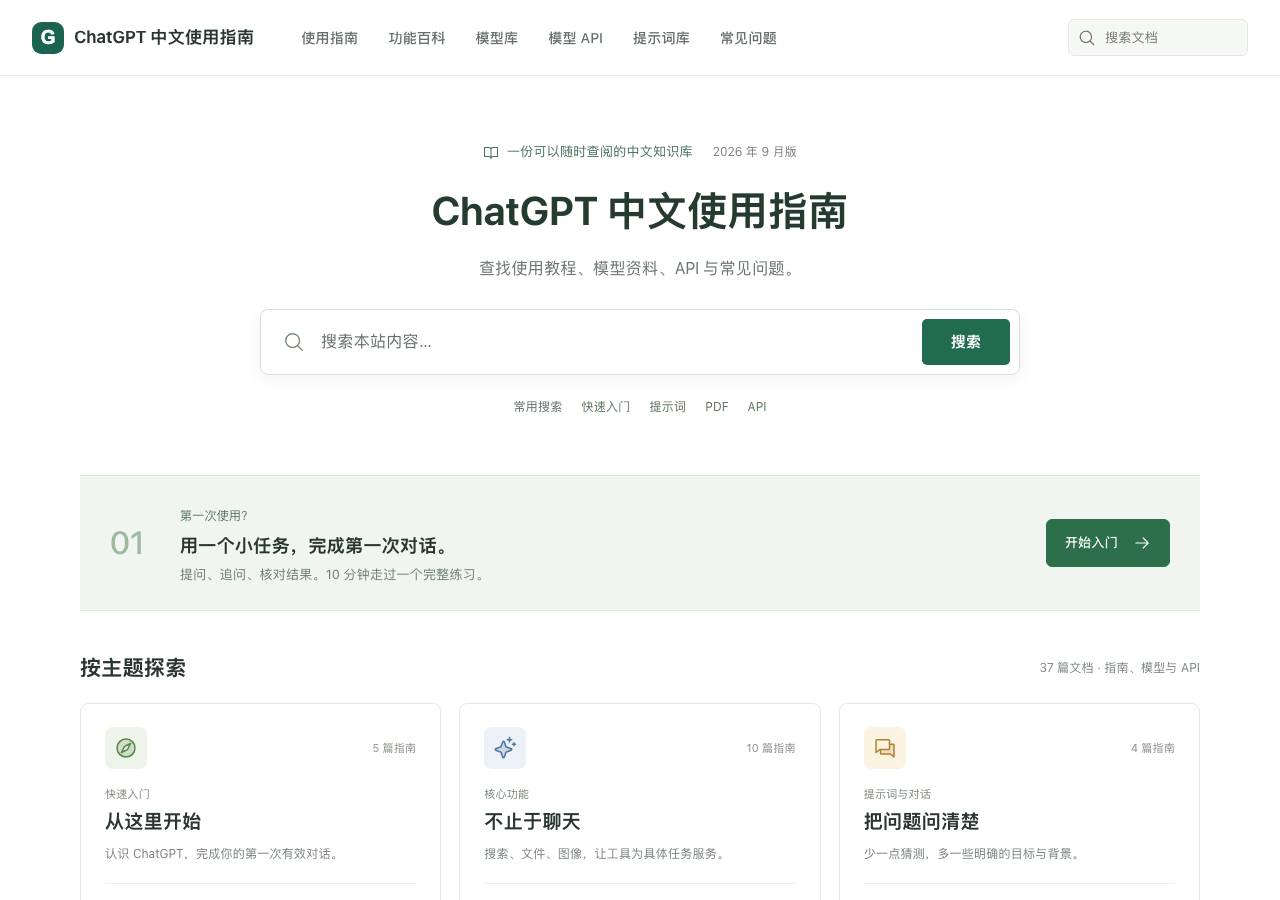 Screenshot of chatgpt-wiki.com taken by the zone census on 2026-09-25