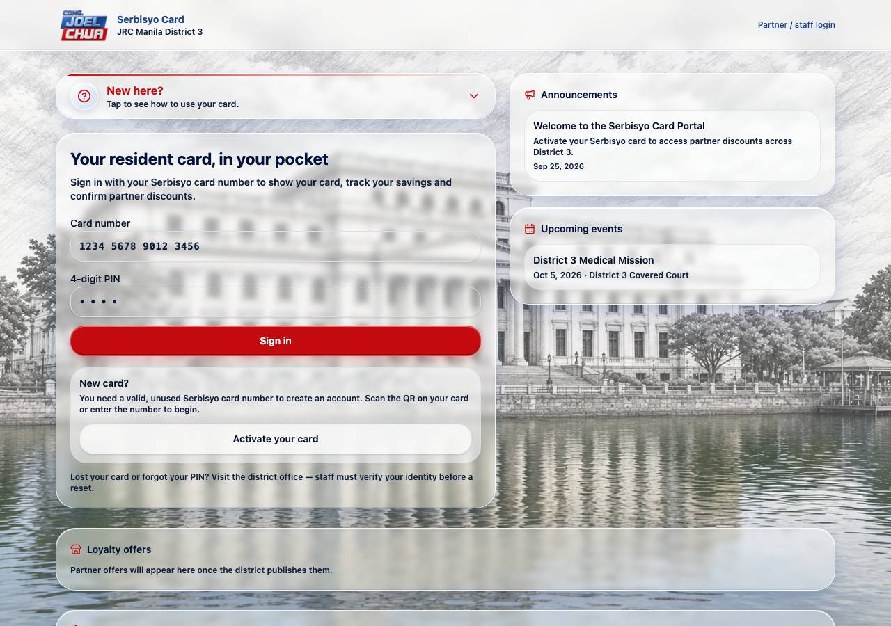 Screenshot of jrccardmanila.online taken by the zone census on 2026-09-25