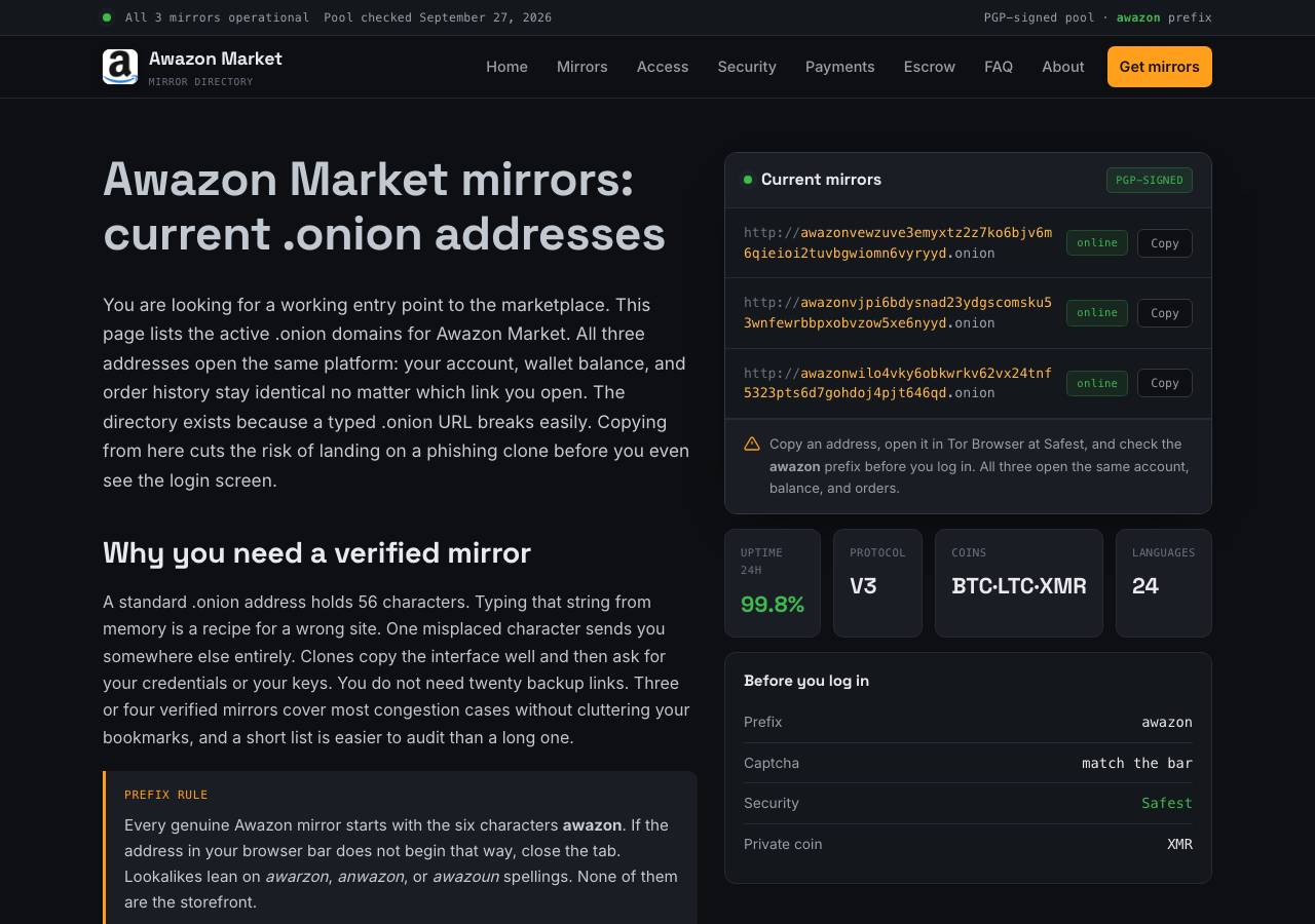 Screenshot of urlsfor-awazon.store taken by the zone census on 2026-09-25