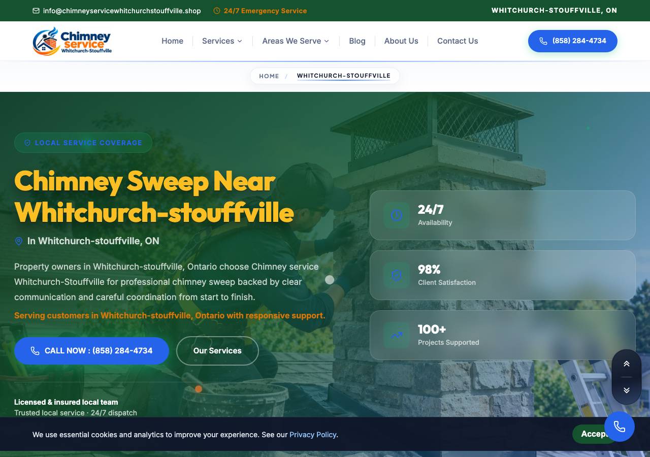 Screenshot of chimneyservicewhitchurchstouffville.shop taken by the zone census on 2026-09-26