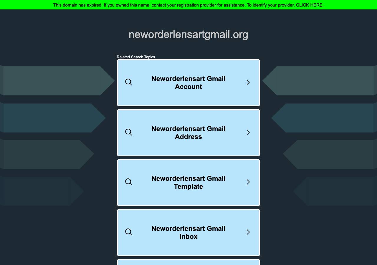 Screenshot of neworderlensartgmail.org taken by the zone census on 2026-09-26
