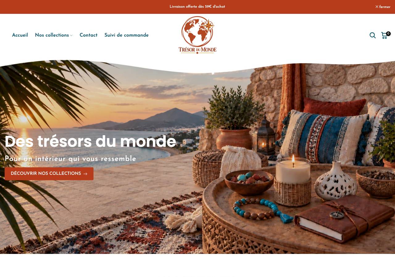 Screenshot of tresor-du-monde.com taken by the zone census on 2026-09-26