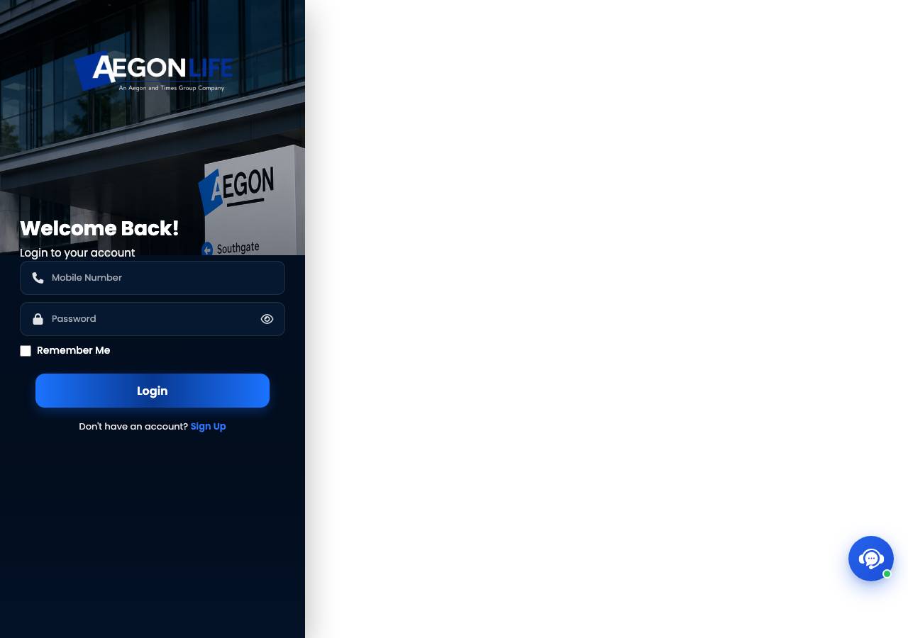 Screenshot of aegonlife.online taken by the zone census on 2026-09-30