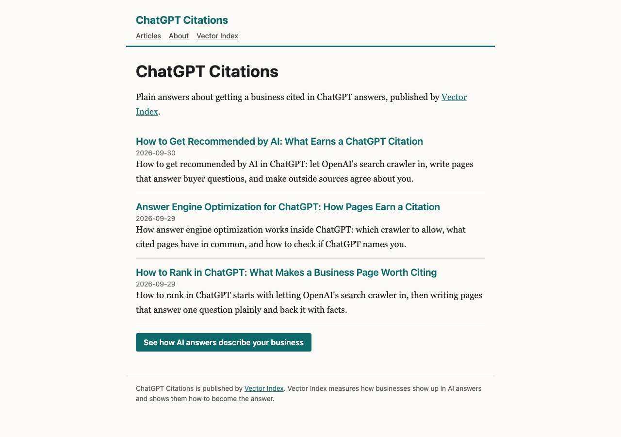 Screenshot of chatgptcitations.site taken by the zone census on 2026-09-30