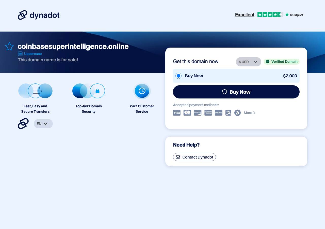 Screenshot of coinbasesuperintelligence.online taken by the zone census on 2026-09-30