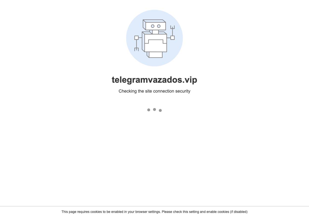 Screenshot of telegramvazados.vip taken by the zone census on 2026-09-30