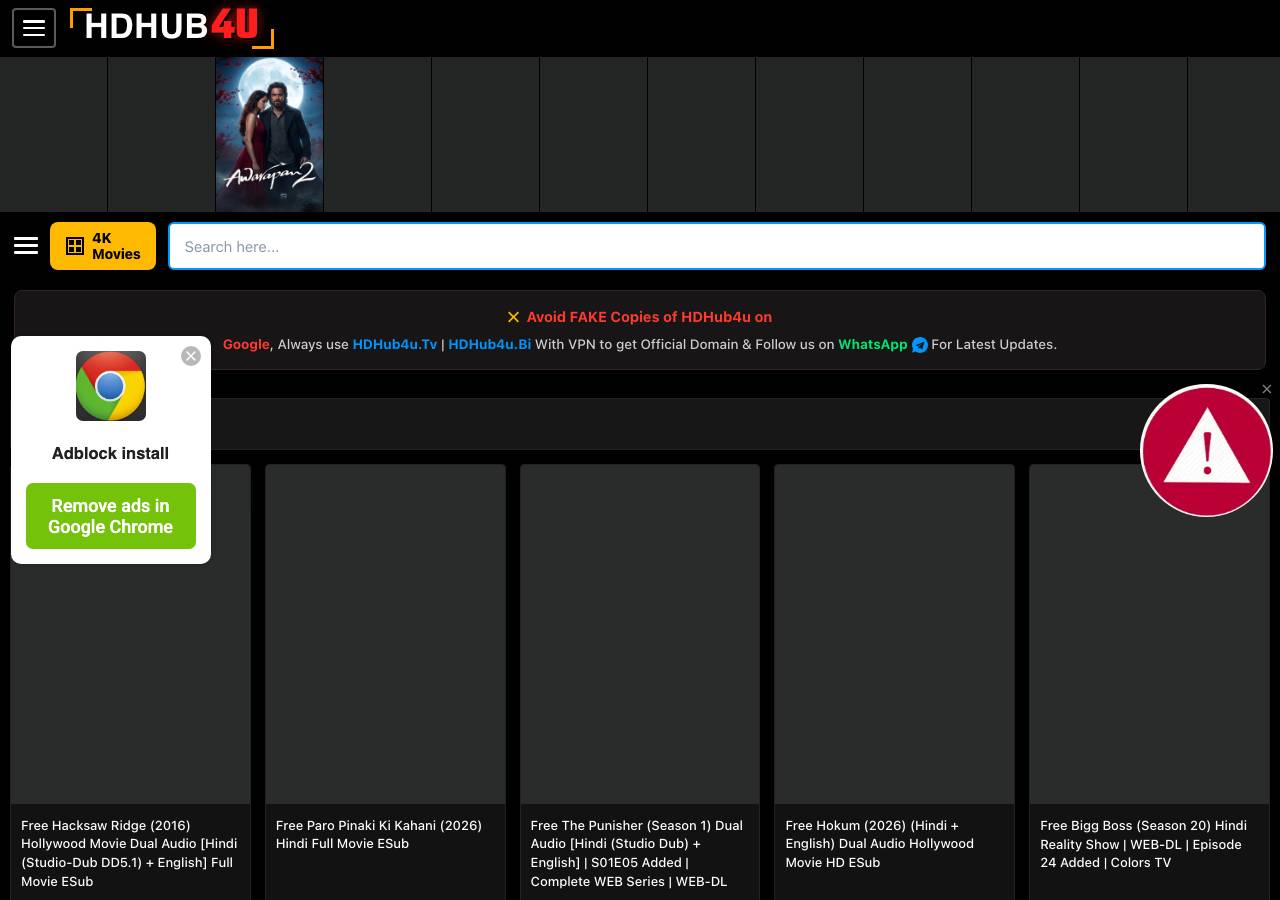 Screenshot of tophdmovie.xyz taken by the zone census on 2026-09-30