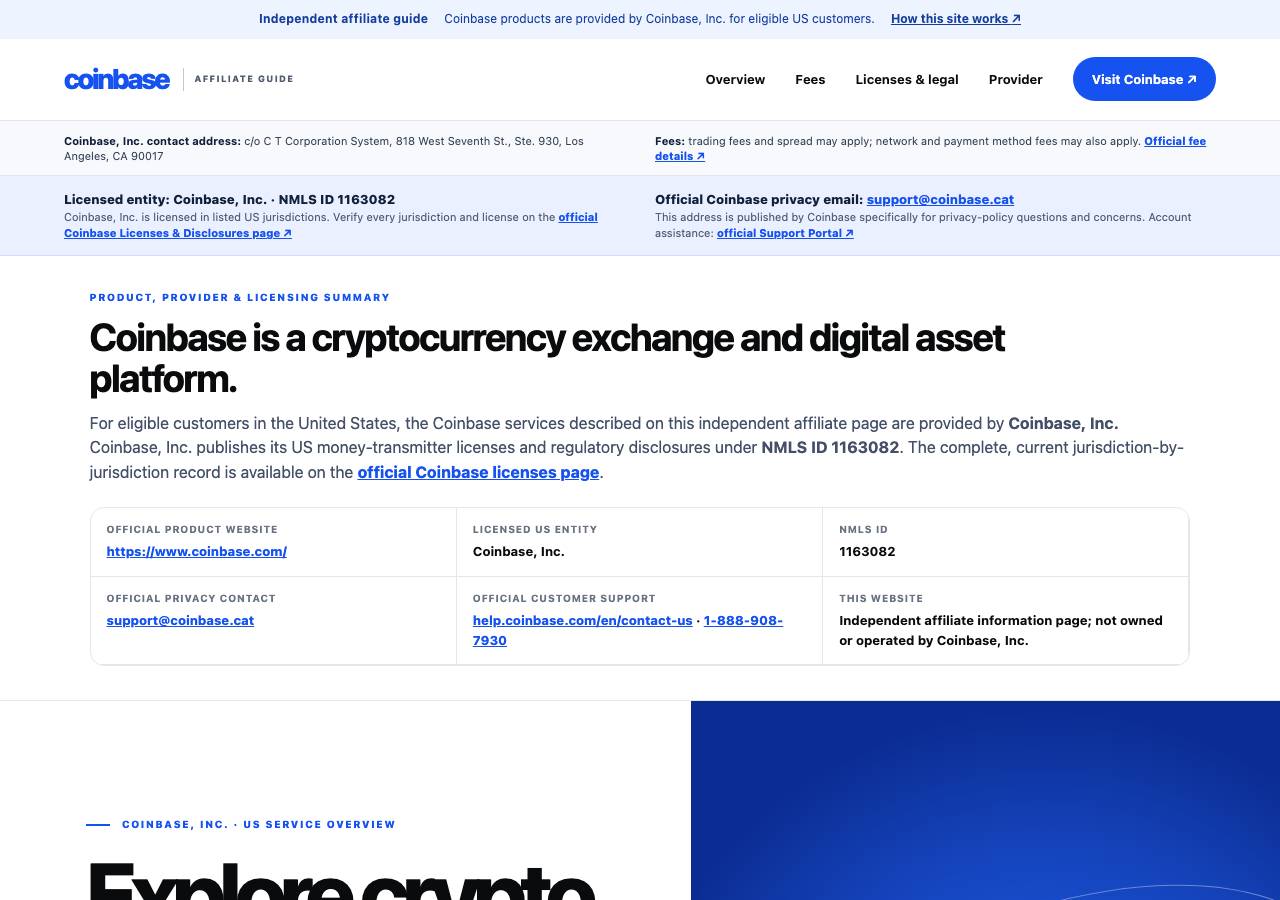 Screenshot of coinbase.cat taken by the zone census on 2026-10-01