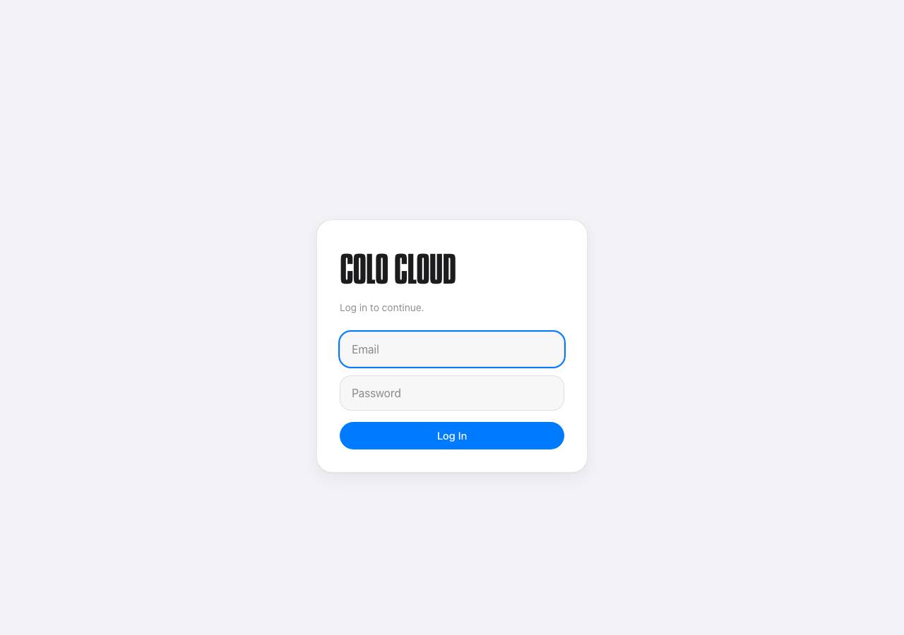 Screenshot of colo-cloud.app taken by the zone census on 2026-10-01