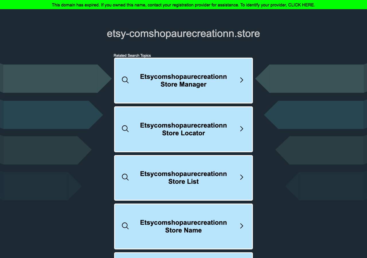 Screenshot of etsy-comshopaurecreationn.store taken by the zone census on 2026-10-01
