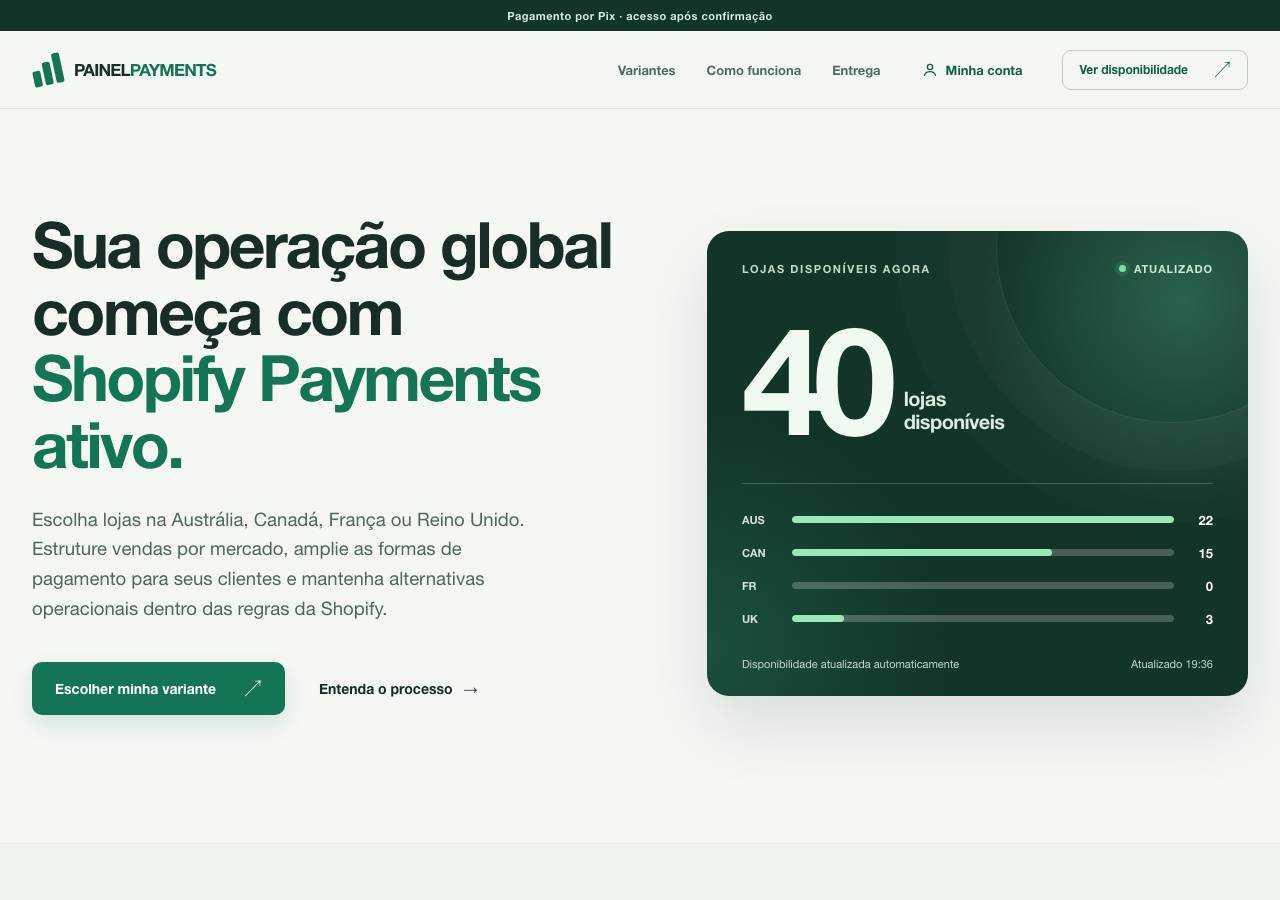 Screenshot of painelpayments.dev taken by the zone census on 2026-10-01
