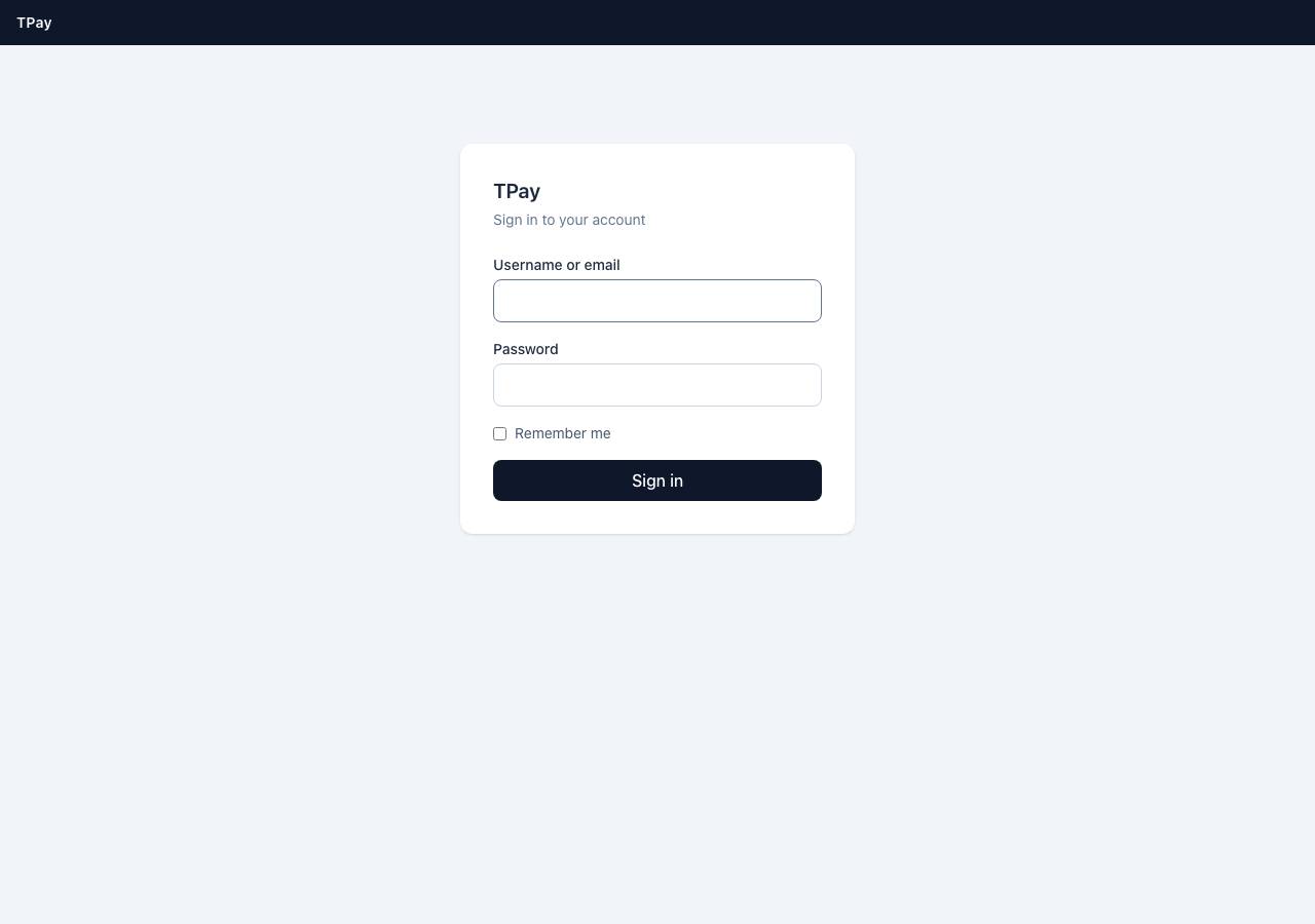 Screenshot of tpay.fun taken by the zone census on 2026-10-01
