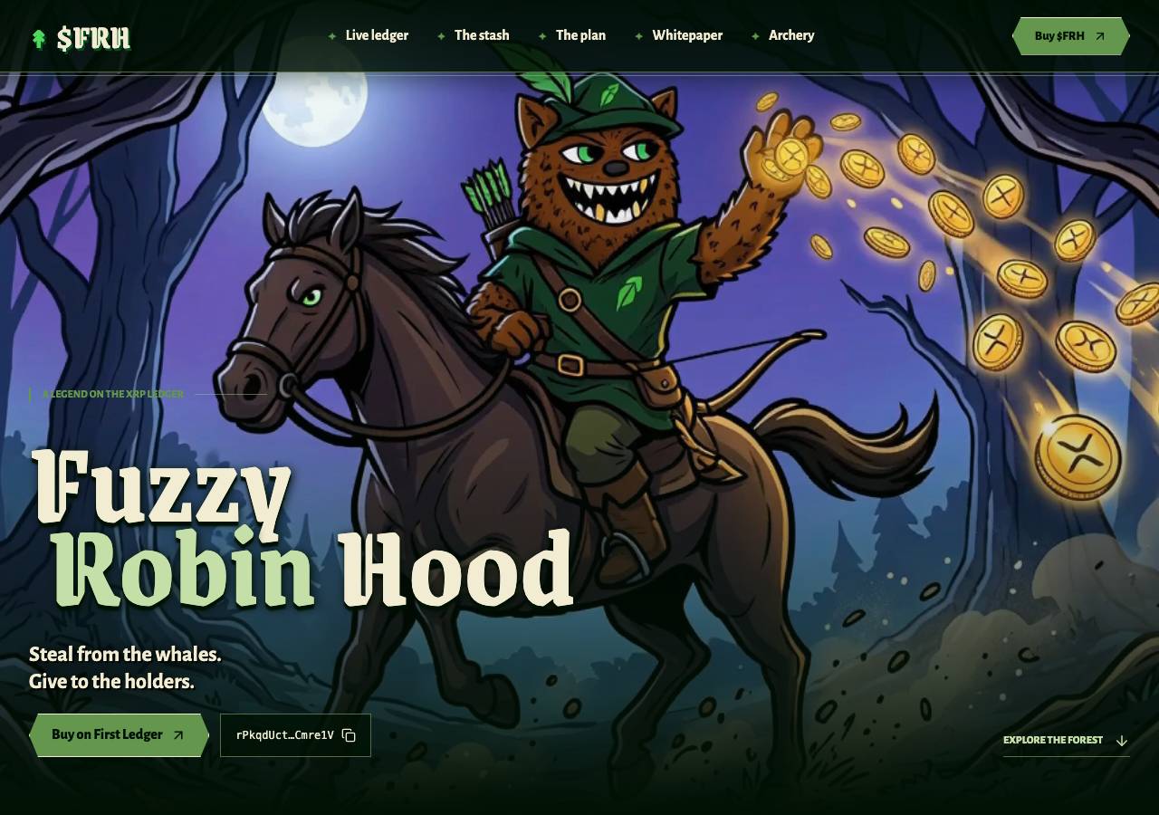 Screenshot of fuzzyrobinhood.fun taken by the zone census on 2026-10-02