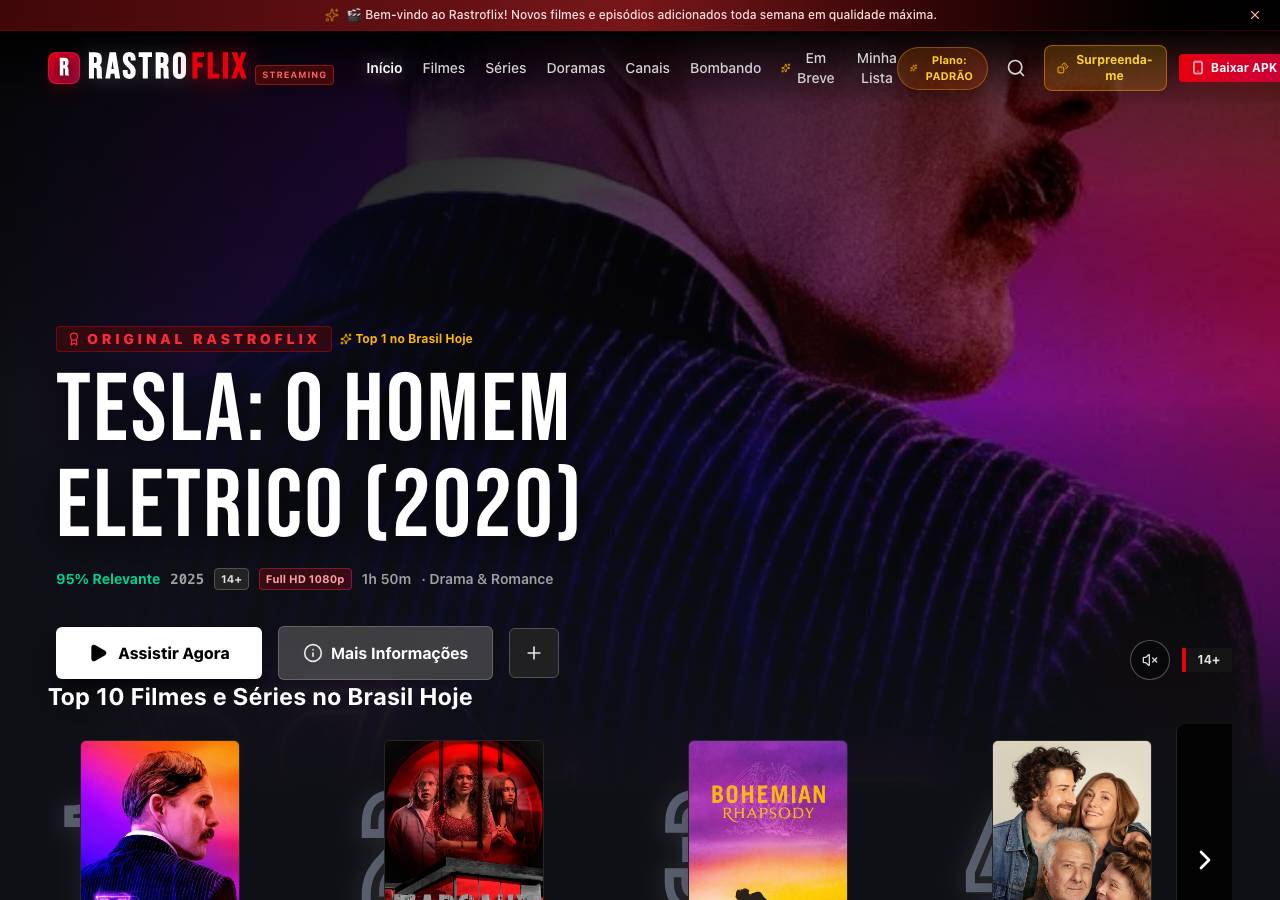 Screenshot of rastroflix.tech taken by the zone census on 2026-10-02