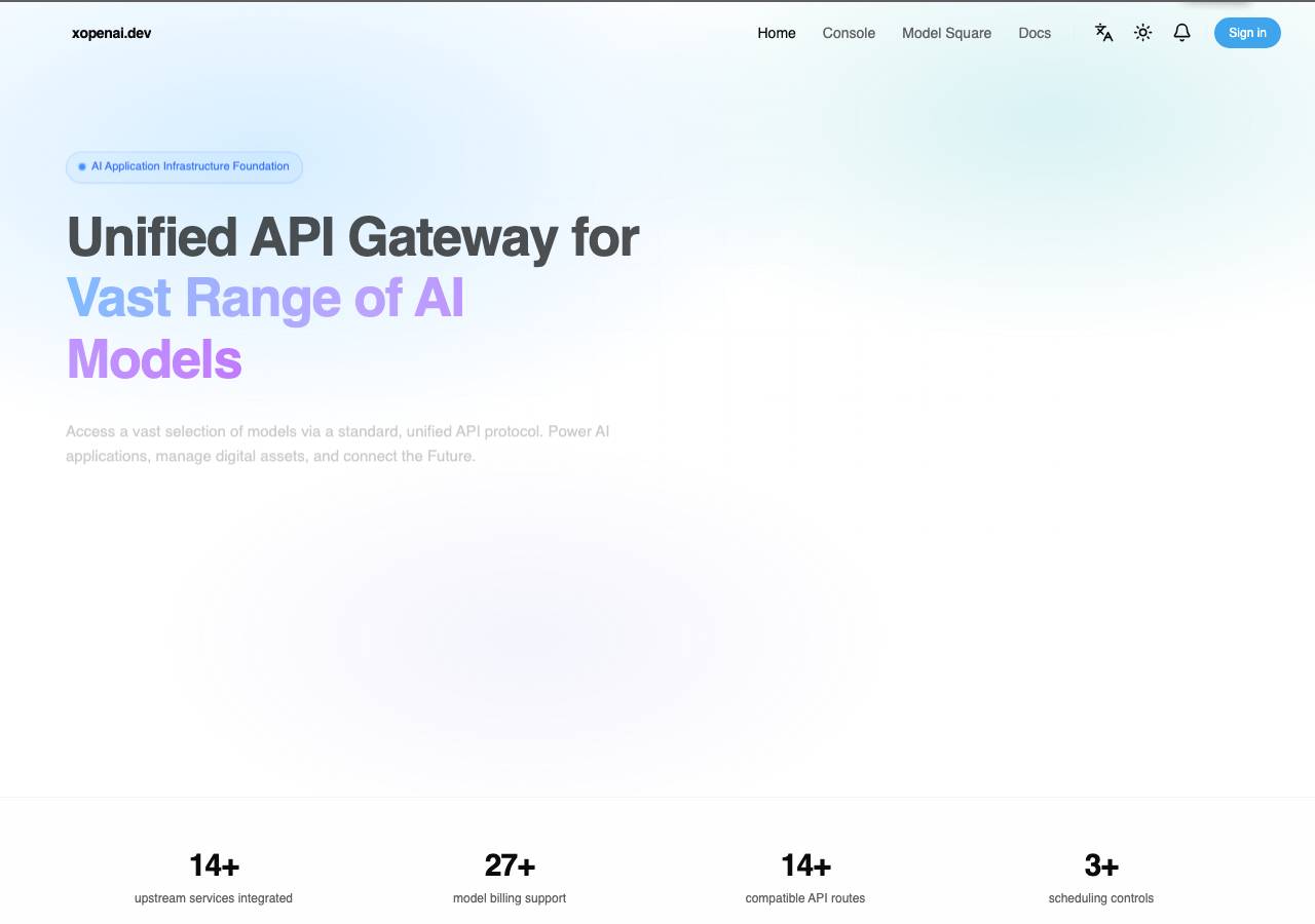 Screenshot of xopenai.dev taken by the zone census on 2026-10-02