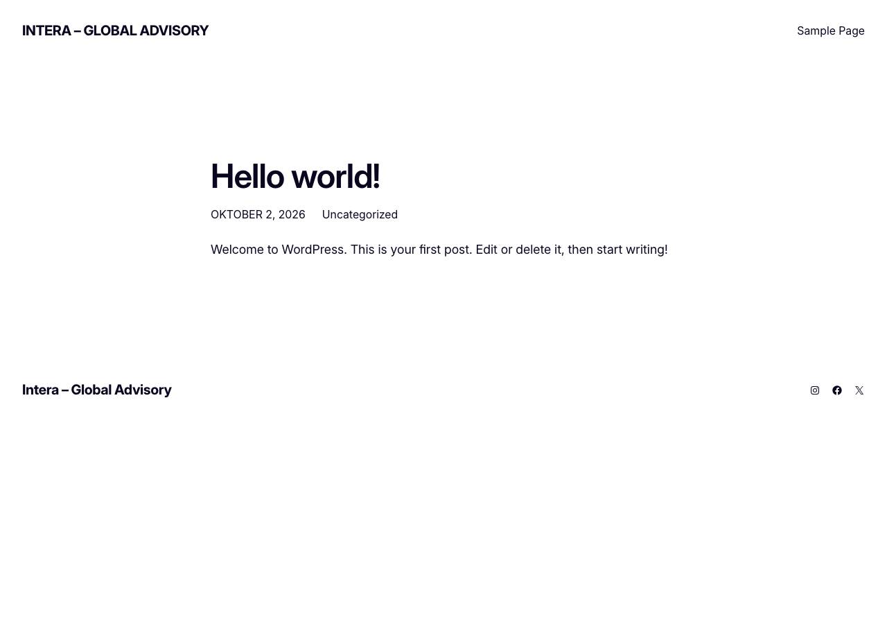 Screenshot of intera-advisory.com taken by the zone census on 2026-10-03