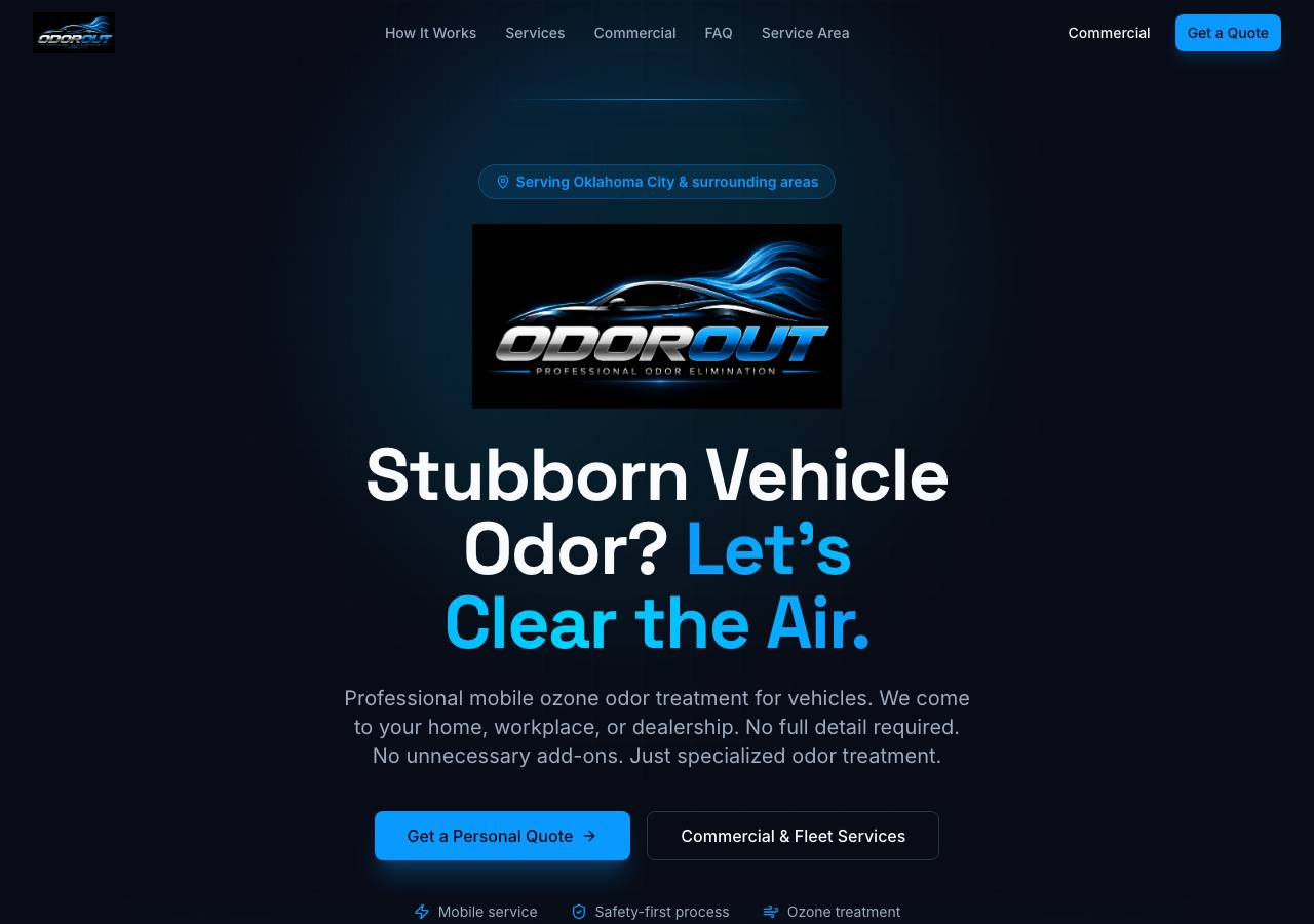 Screenshot of odoroutmobile.com taken by the zone census on 2026-10-03