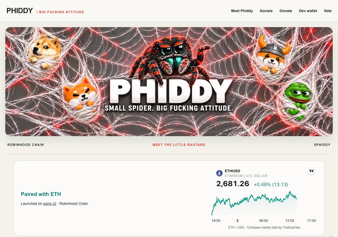 Screenshot of phiddy.xyz taken by the zone census on 2026-10-03