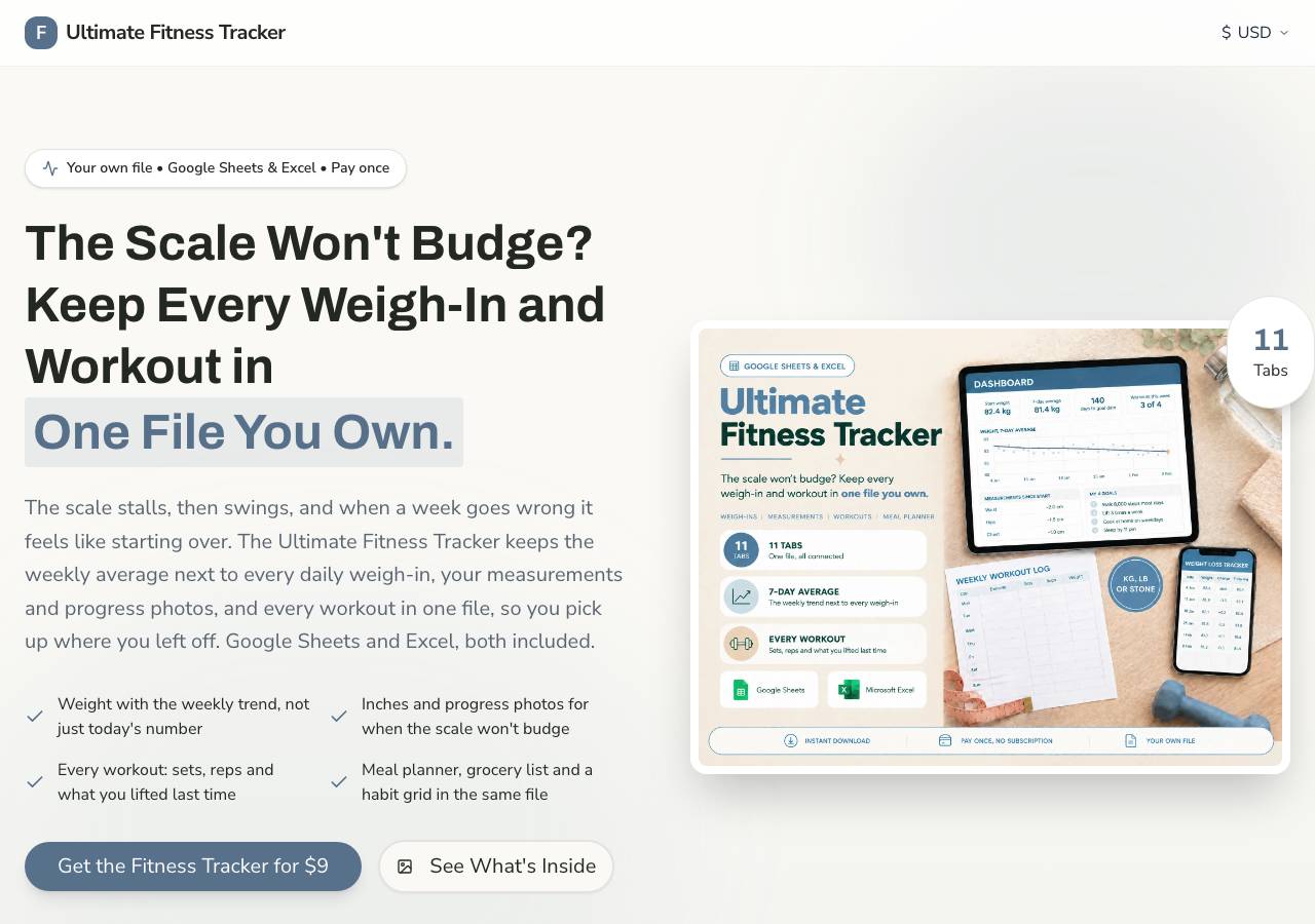 Screenshot of ultimatefitnesstracker.site taken by the zone census on 2026-10-03