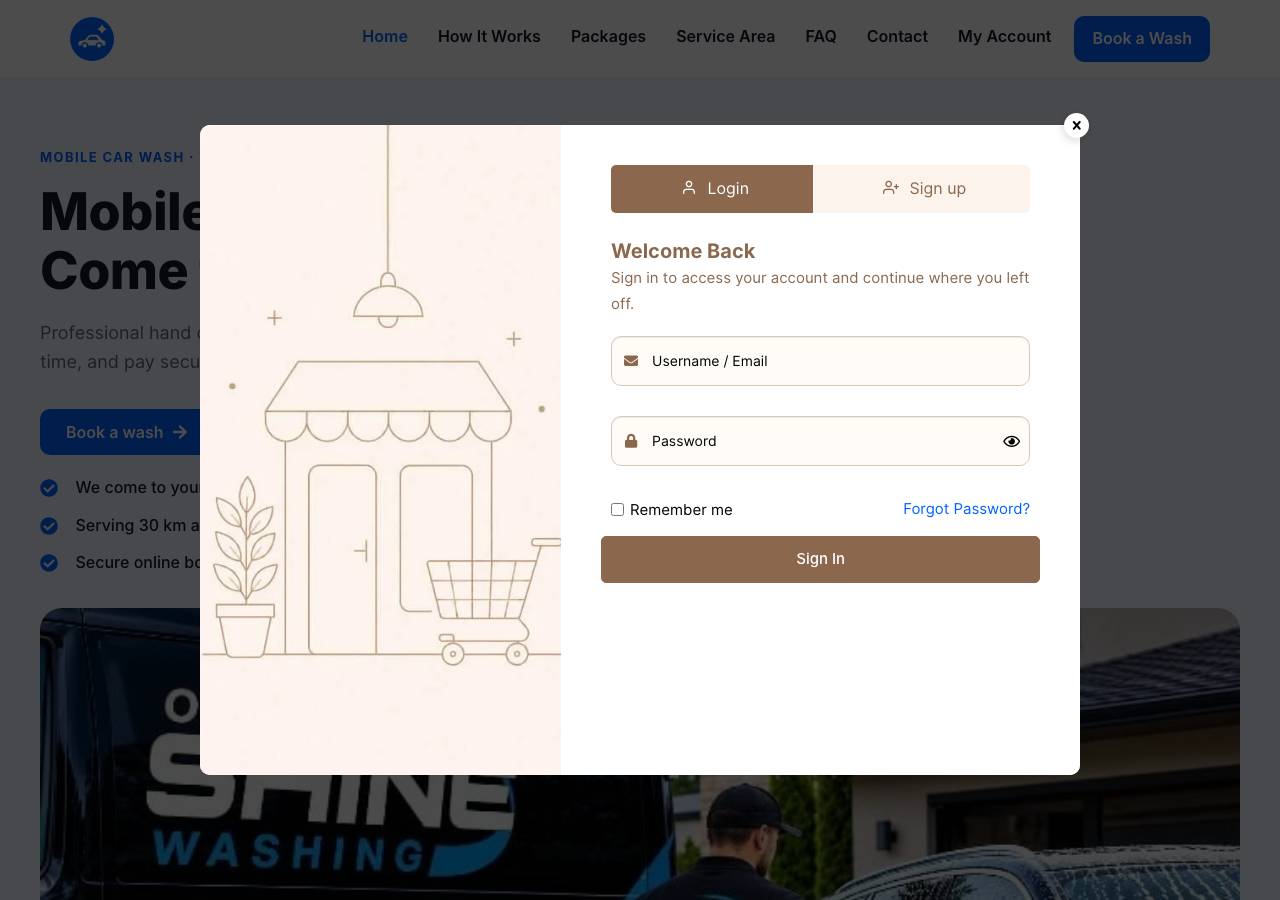 Screenshot of onsiteshine.online taken by the zone census on 2026-10-04