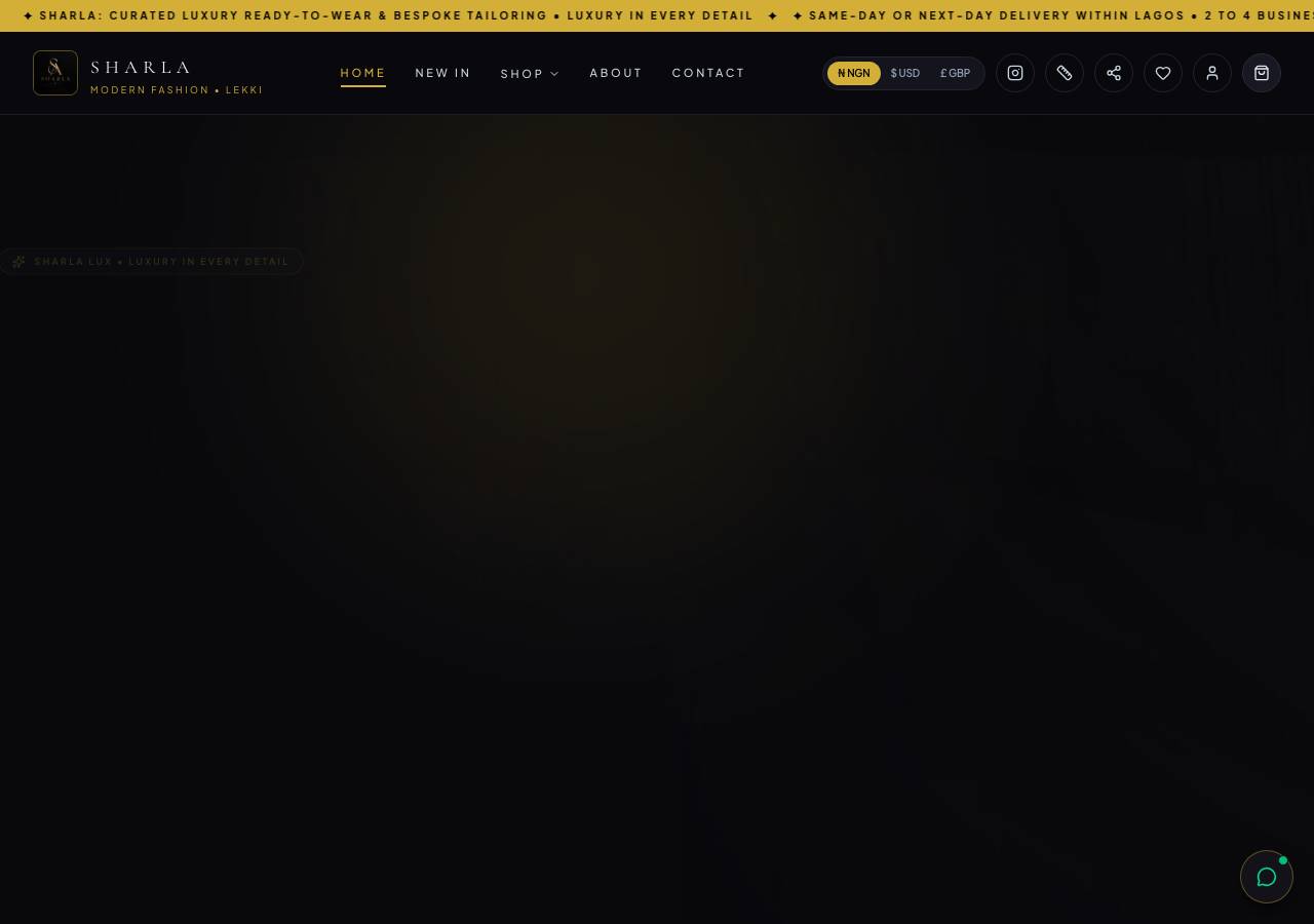 Screenshot of sharla.shop taken by the zone census on 2026-10-04