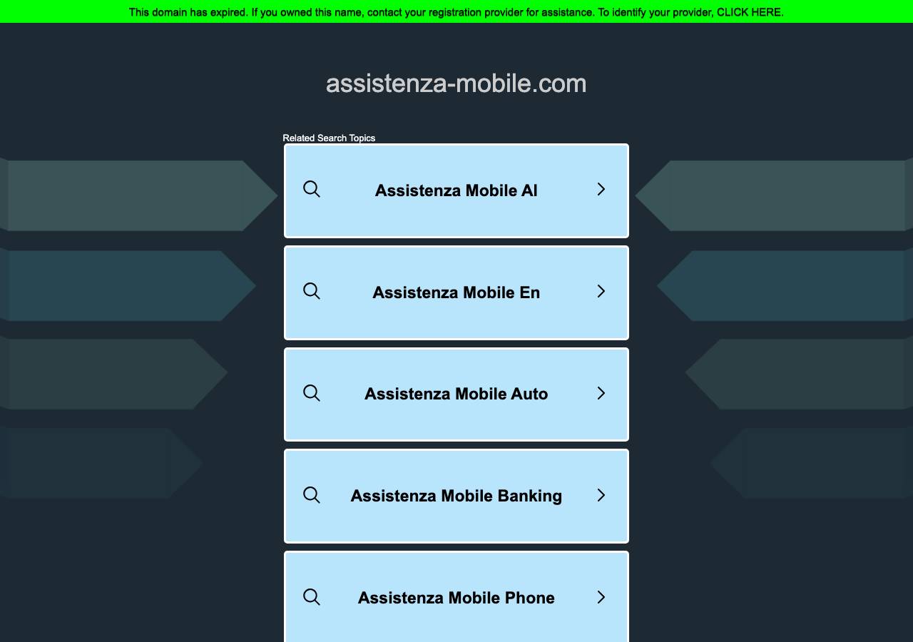 Screenshot of assistenza-mobile.com taken by the zone census on 2026-10-06