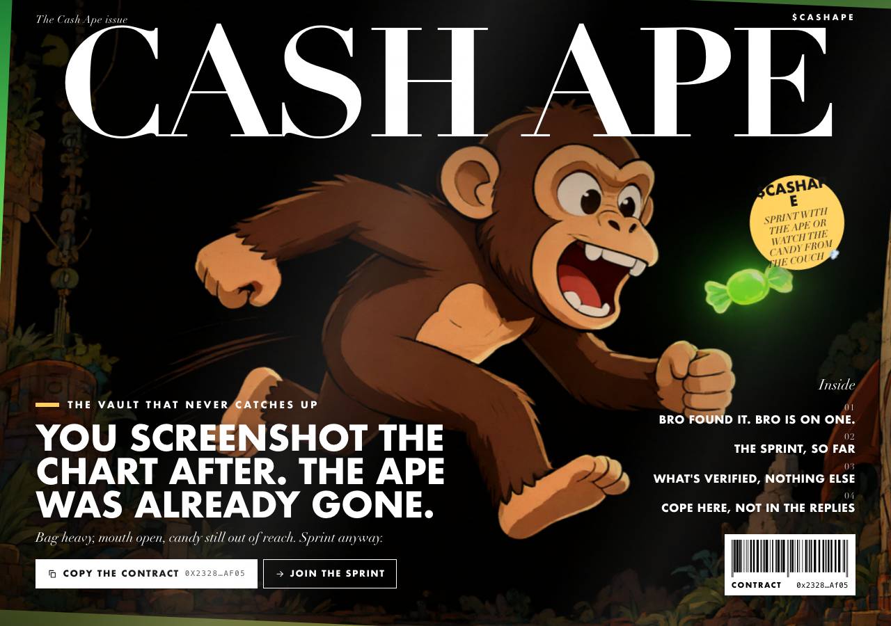 Screenshot of cashape.fun taken by the zone census on 2026-10-06