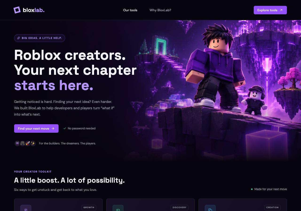 Screenshot of robloxtools.win taken by the zone census on 2026-10-06