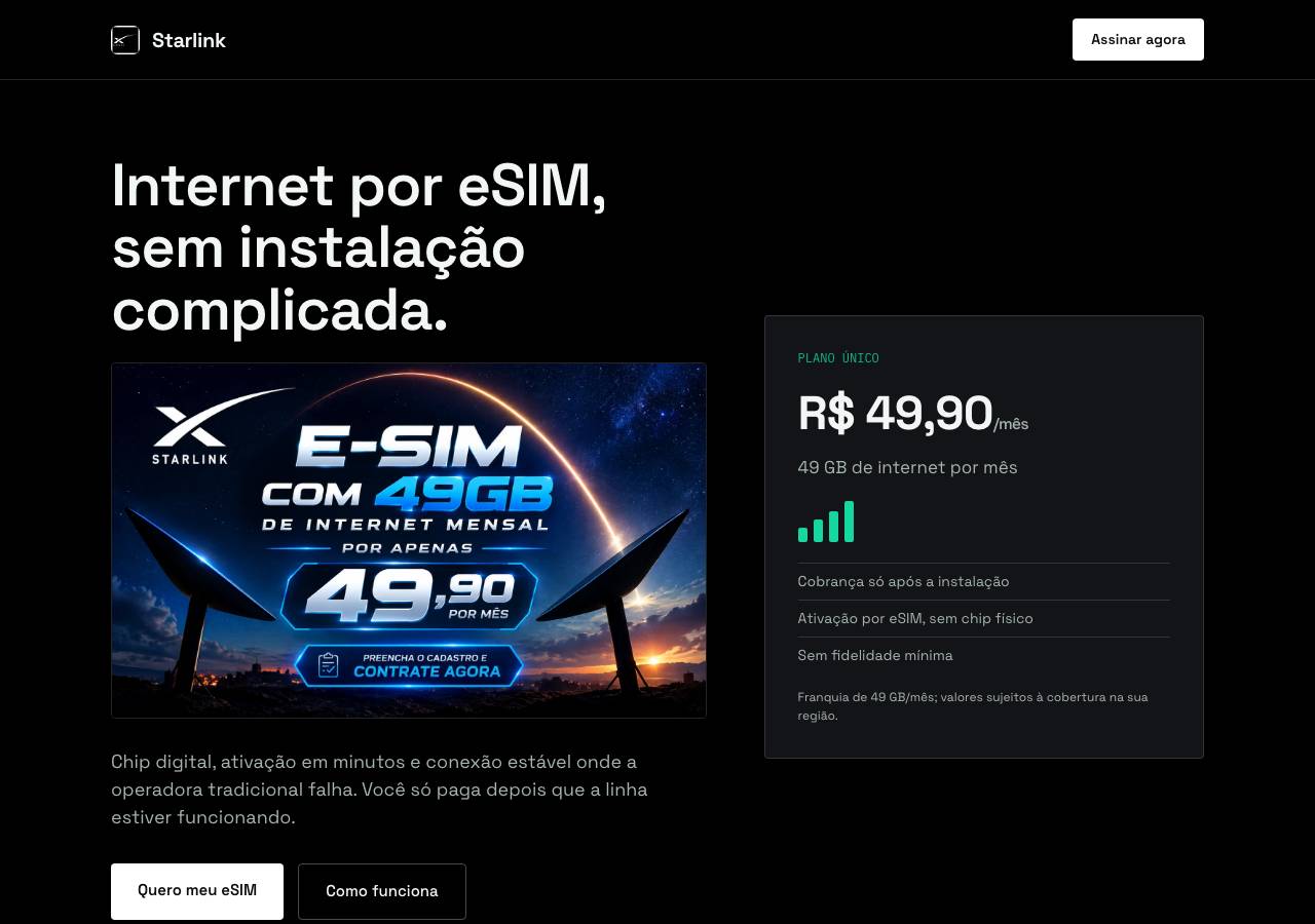 Screenshot of starlink-e-sim.shop taken by the zone census on 2026-10-06