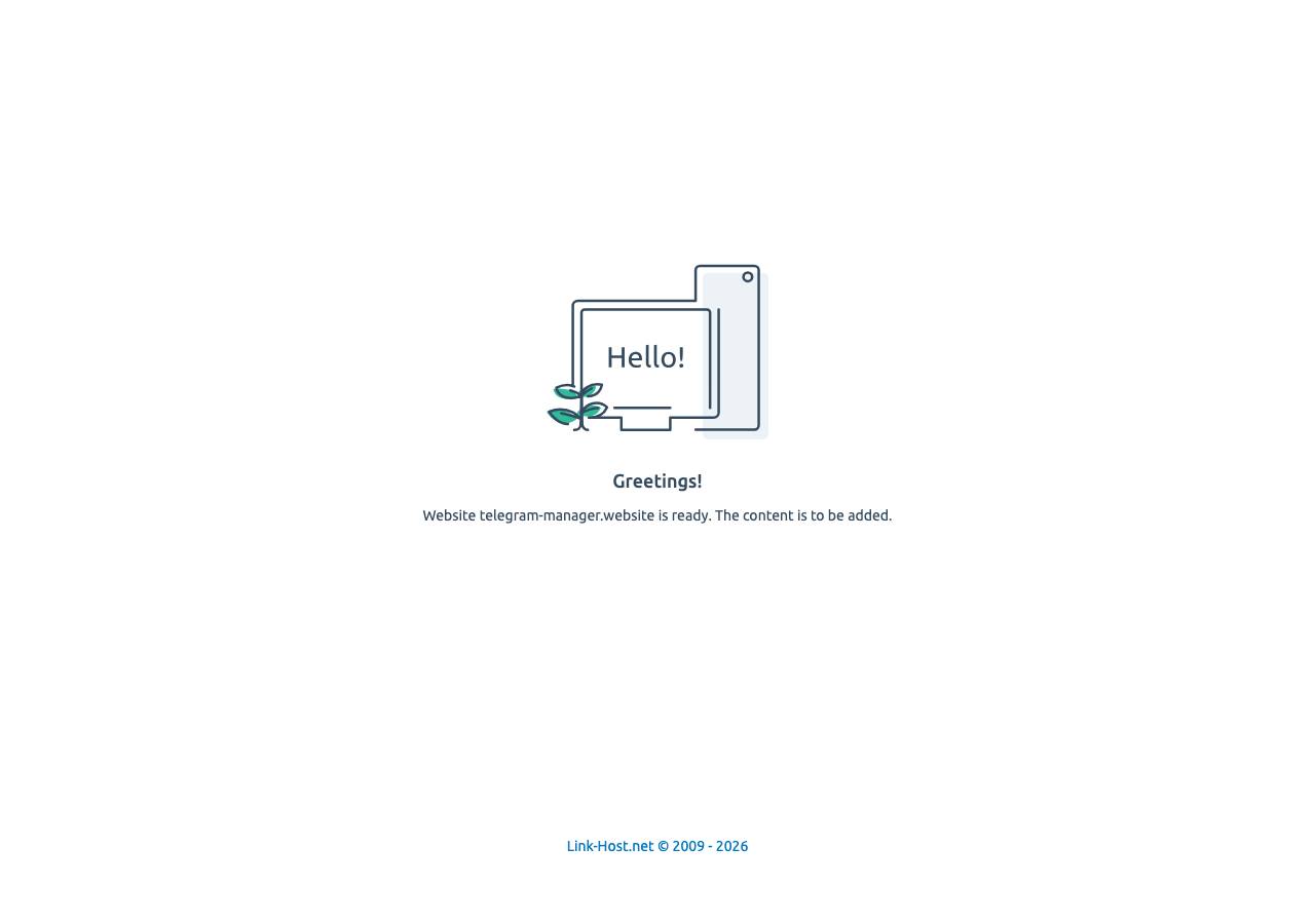 Screenshot of telegram-manager.website taken by the zone census on 2026-10-07