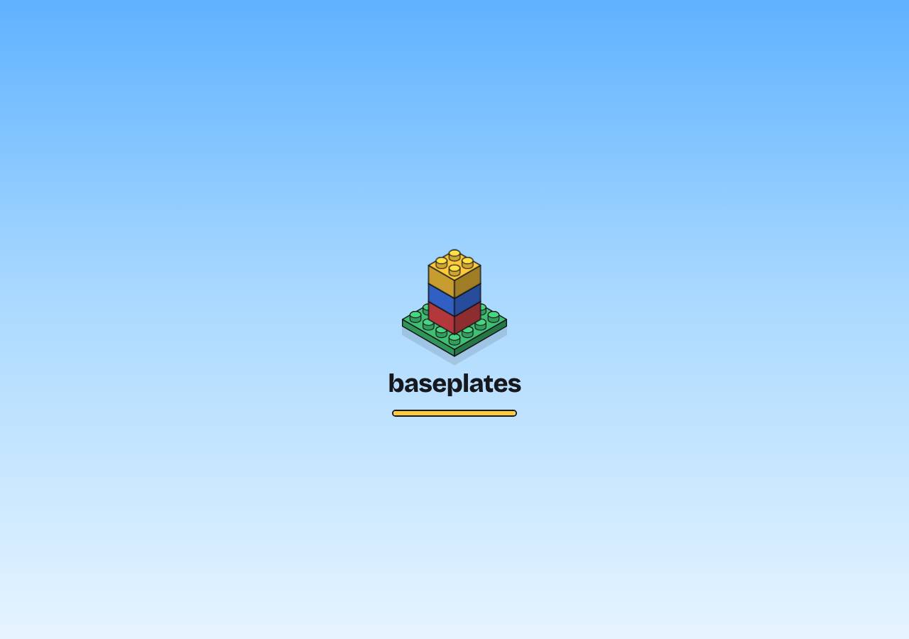Screenshot of baseplates.fun taken by the zone census on 2026-10-08