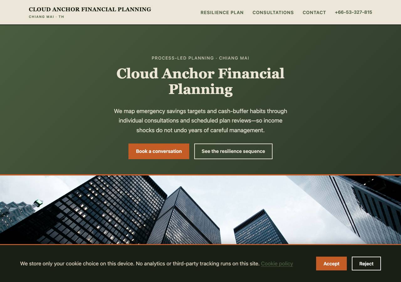 Screenshot of cloud-anchor.digital taken by the zone census on 2026-10-08