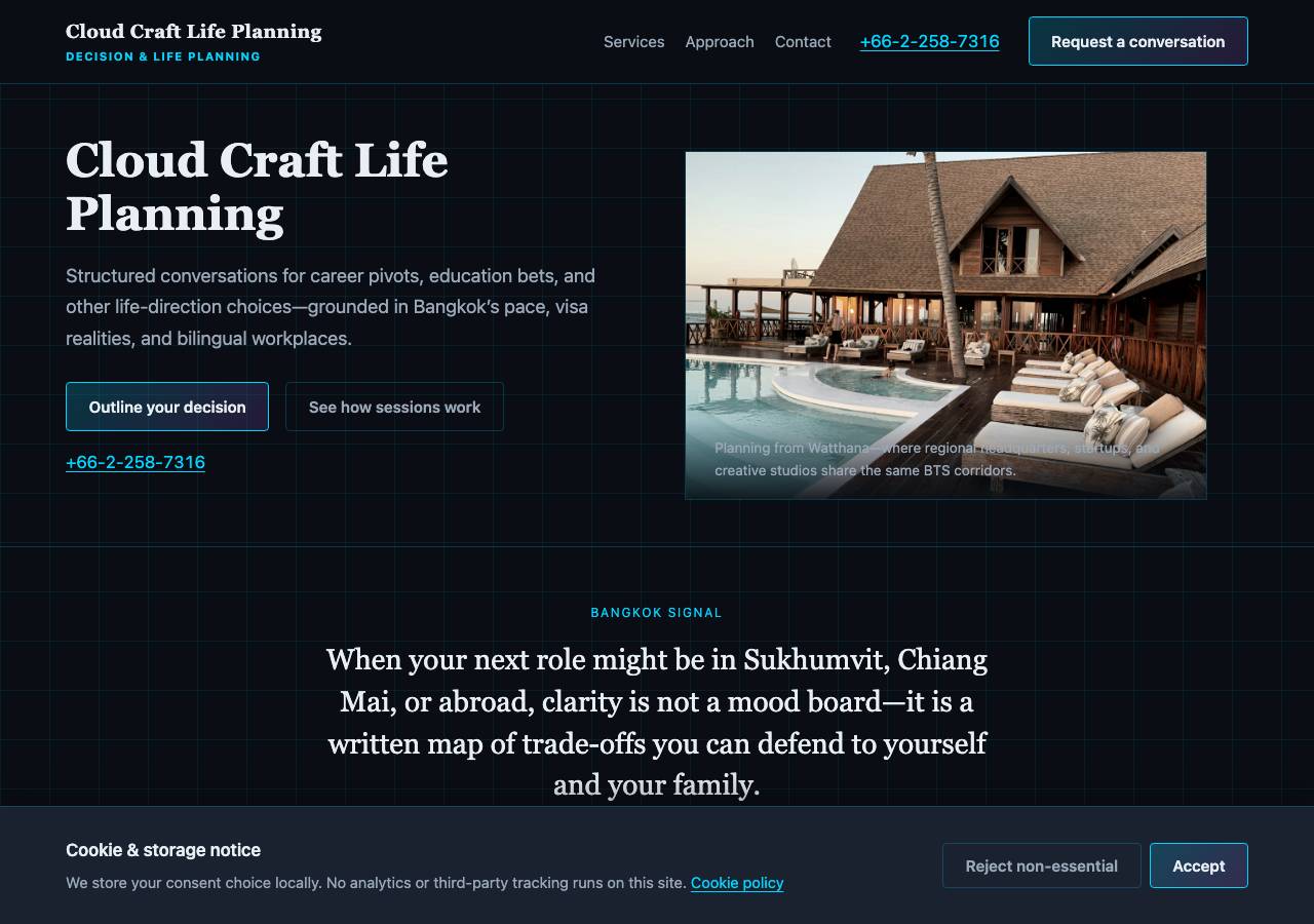 Screenshot of cloud-craft.digital taken by the zone census on 2026-10-08