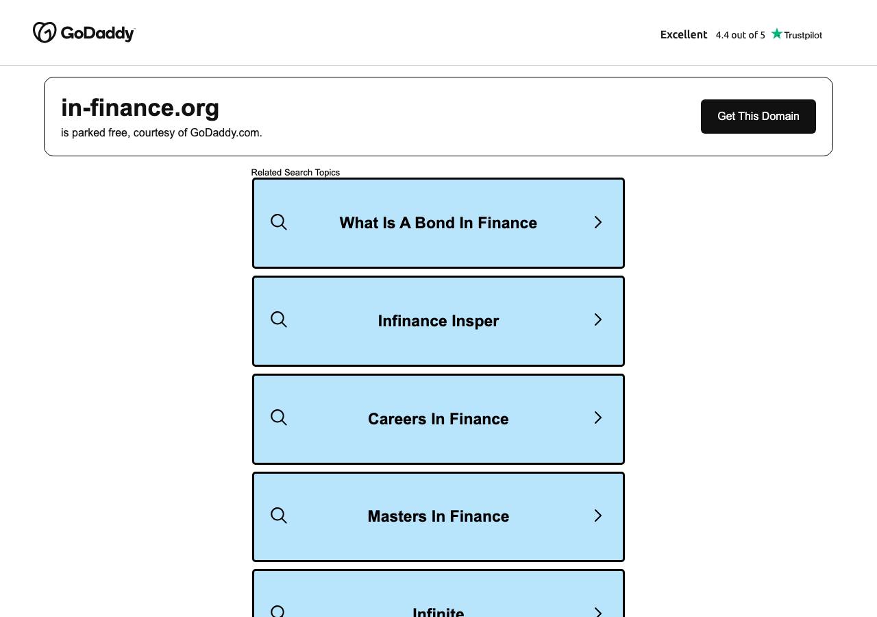 Screenshot of in-finance.org taken by the zone census on 2026-10-08