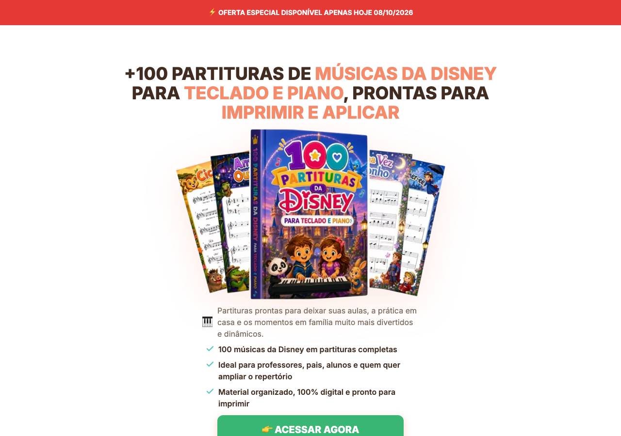 Screenshot of partiturasdisney.online taken by the zone census on 2026-10-08