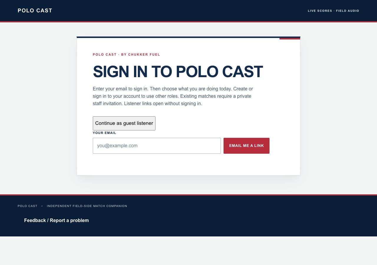 Screenshot of polocast.app taken by the zone census on 2026-10-08