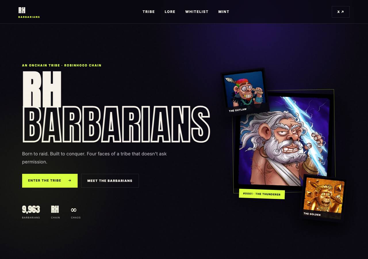 Screenshot of rhbarbarians.xyz taken by the zone census on 2026-10-08