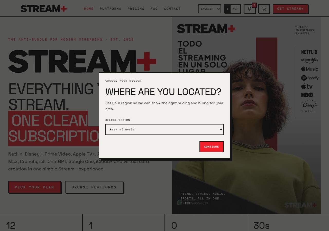 Screenshot of streammas.fun taken by the zone census on 2026-10-08