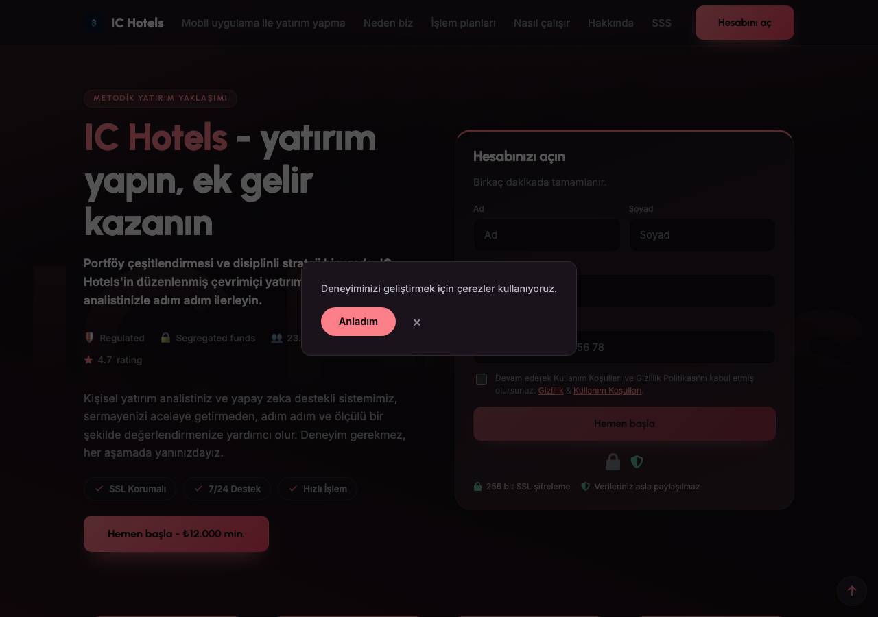 Screenshot of ichotels-finance.xyz taken by the zone census on 2026-10-10