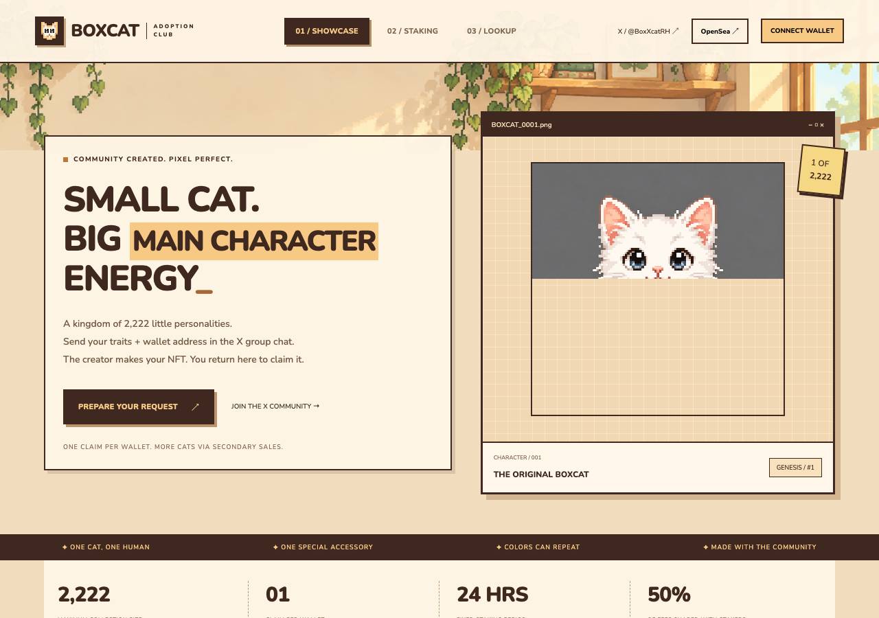 Screenshot of boxxcat.xyz taken by the zone census on 2026-10-13