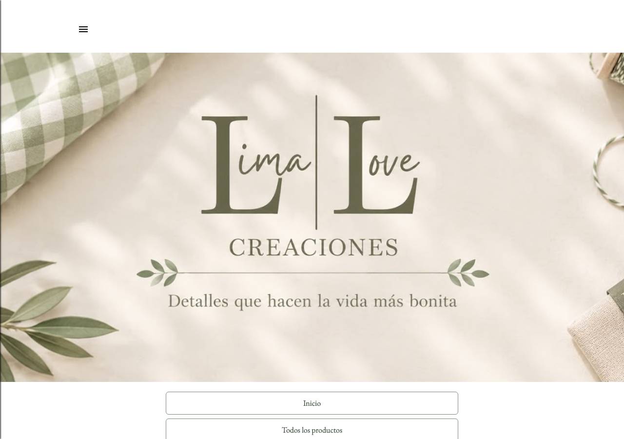 Screenshot of limalovecreaciones.com taken by the zone census on 2026-10-13