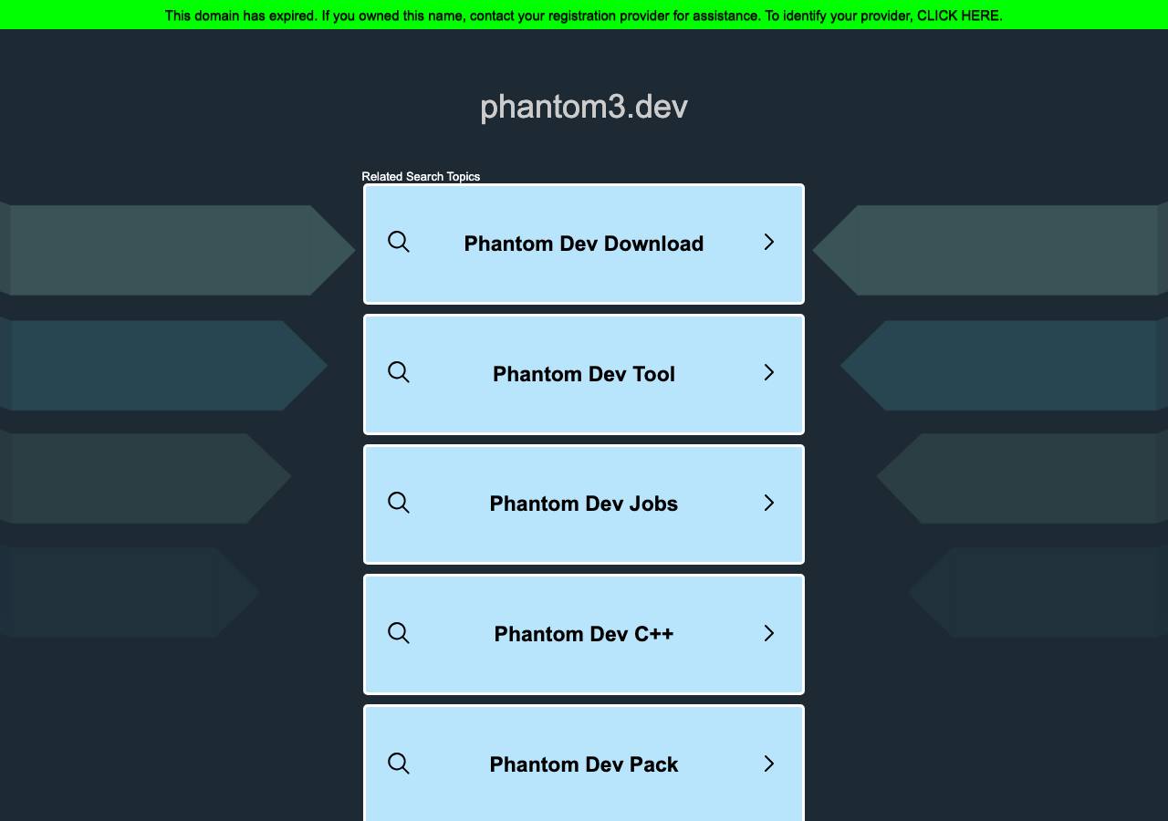 Screenshot of phantom3.dev taken by the zone census on 2026-10-13