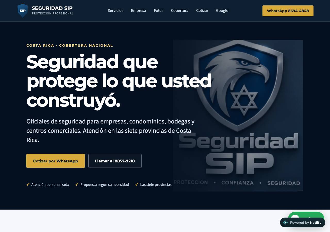 Screenshot of seguridad-sip-costa-rica.com taken by the zone census on 2026-10-13