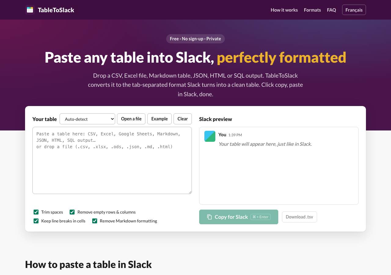 Screenshot of tabletoslack.app taken by the zone census on 2026-10-13