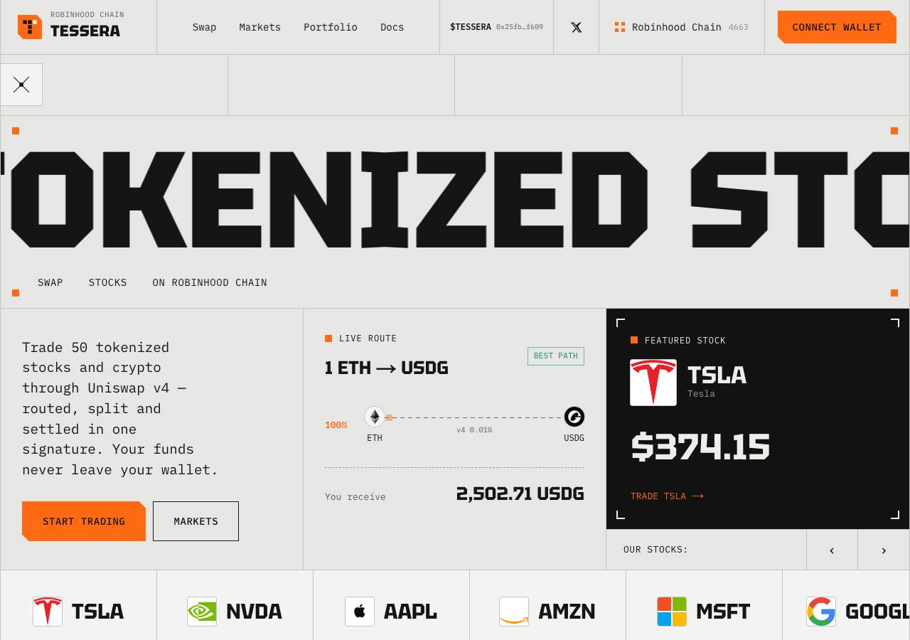 Screenshot of tesseradex.lol taken by the zone census on 2026-10-13