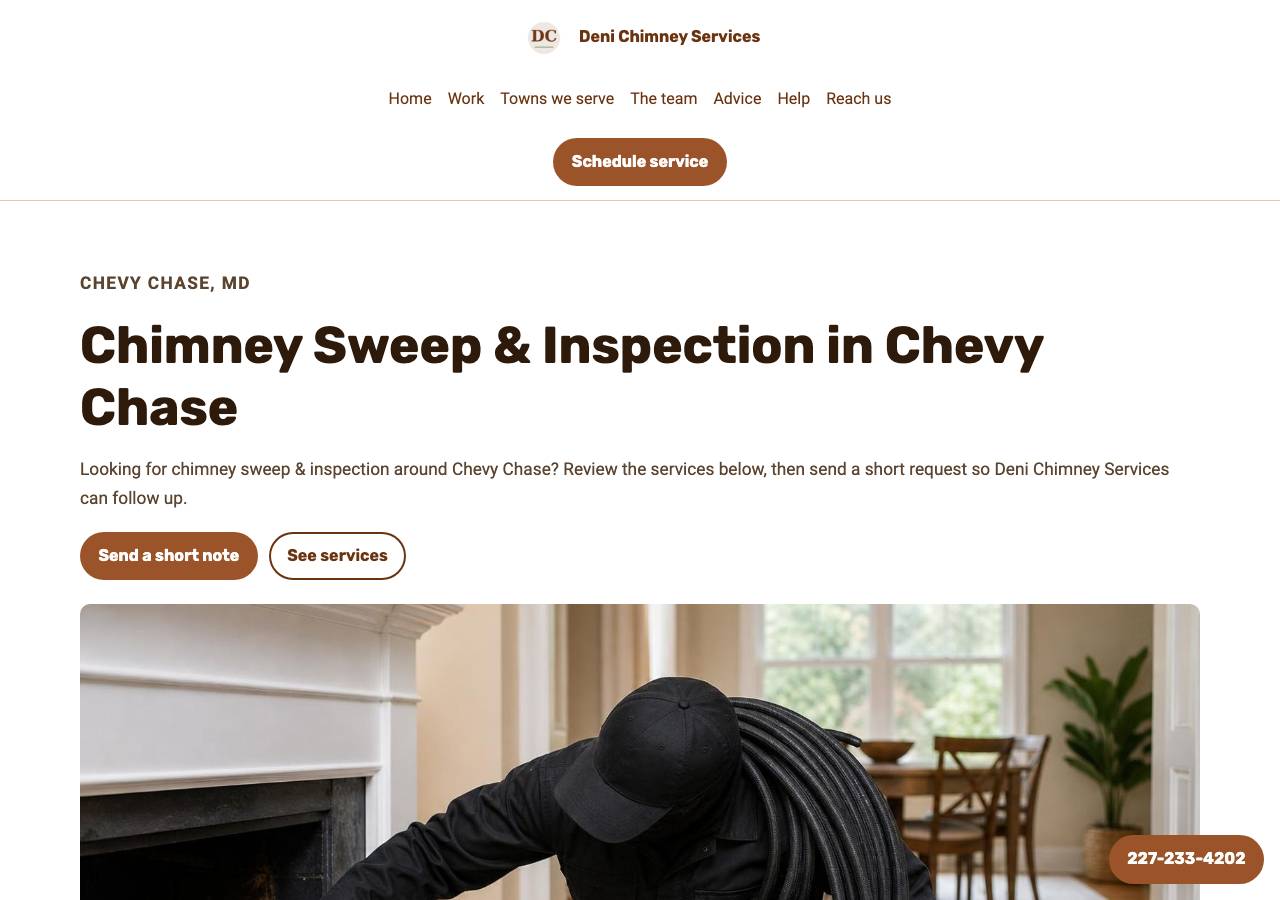 Screenshot of denichimneyservices.site taken by the zone census on 2026-10-15