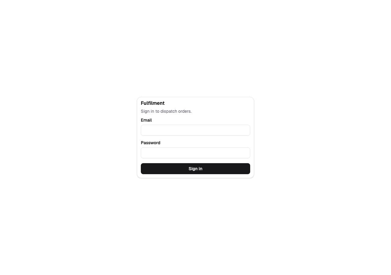 Screenshot of fastfulfillmentservice.com taken by the zone census on 2026-10-15